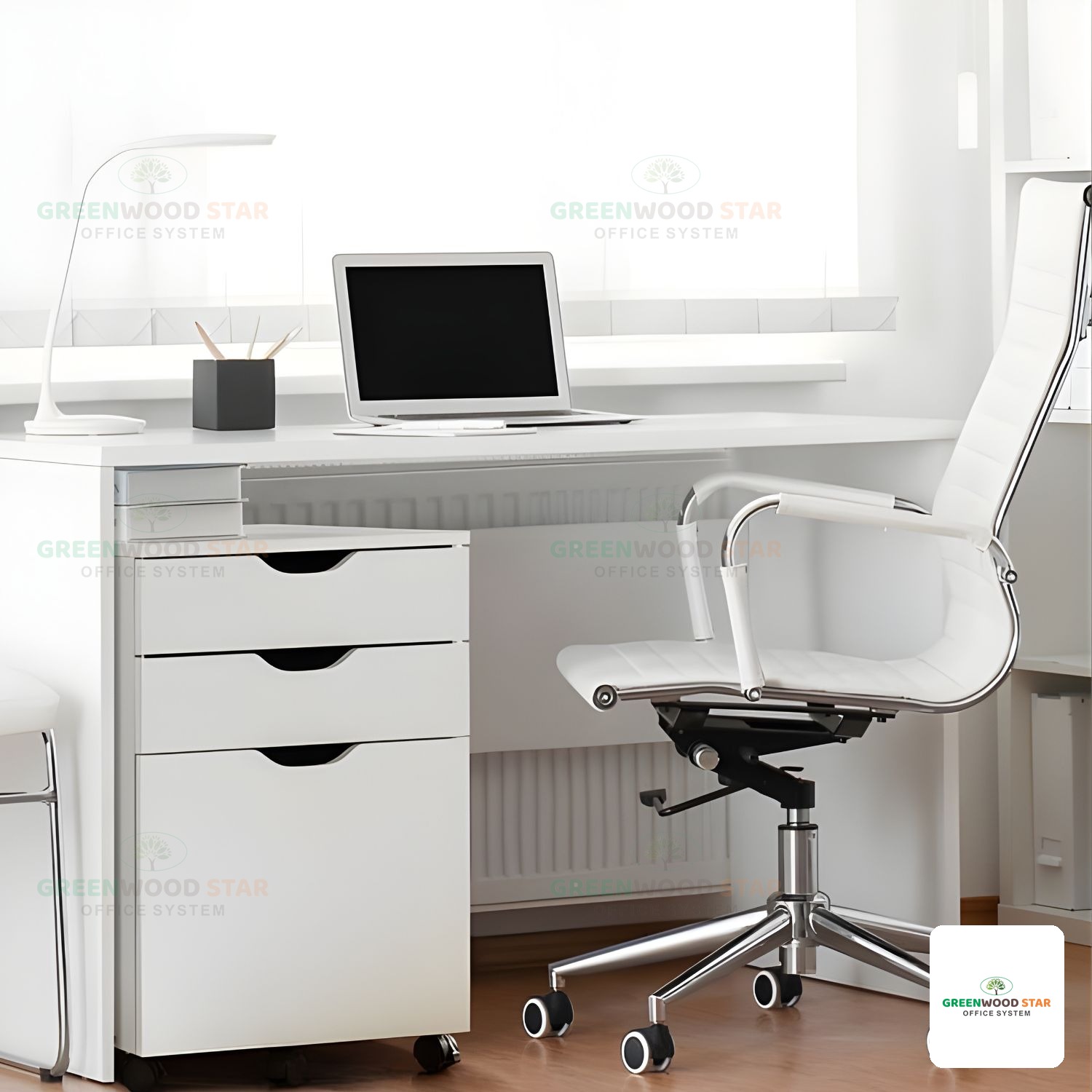 Filing Cabinet – White