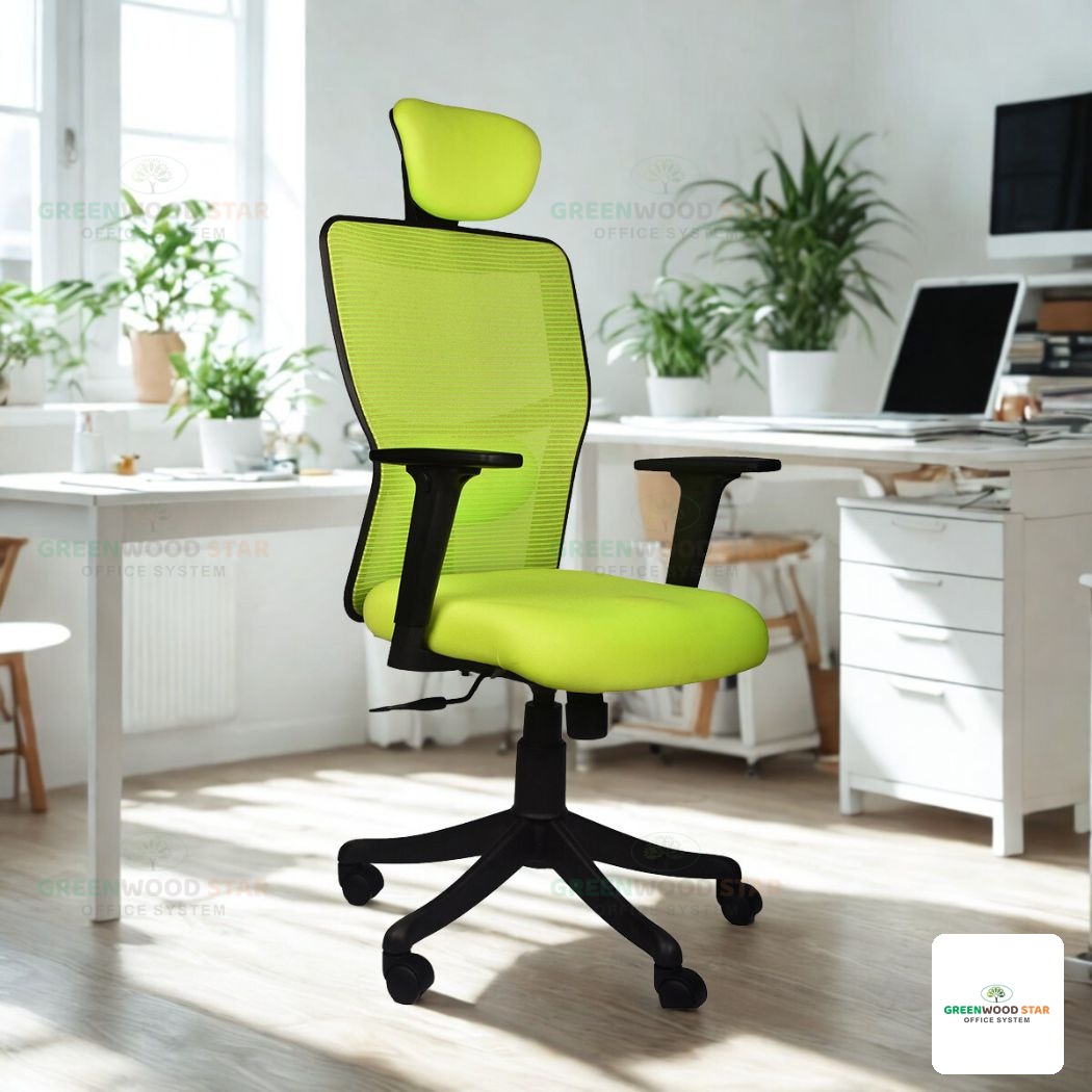 High Back Chair – Neon