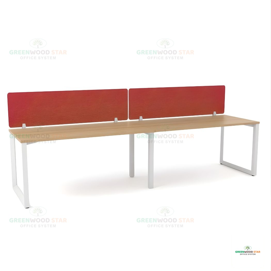 Workstations – (loop Legs) 2 – User Single – Sided Desk