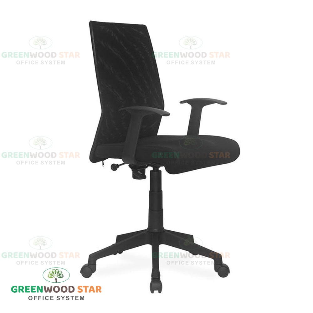 Office Chair Mesh High Back with Adjustable Armrest