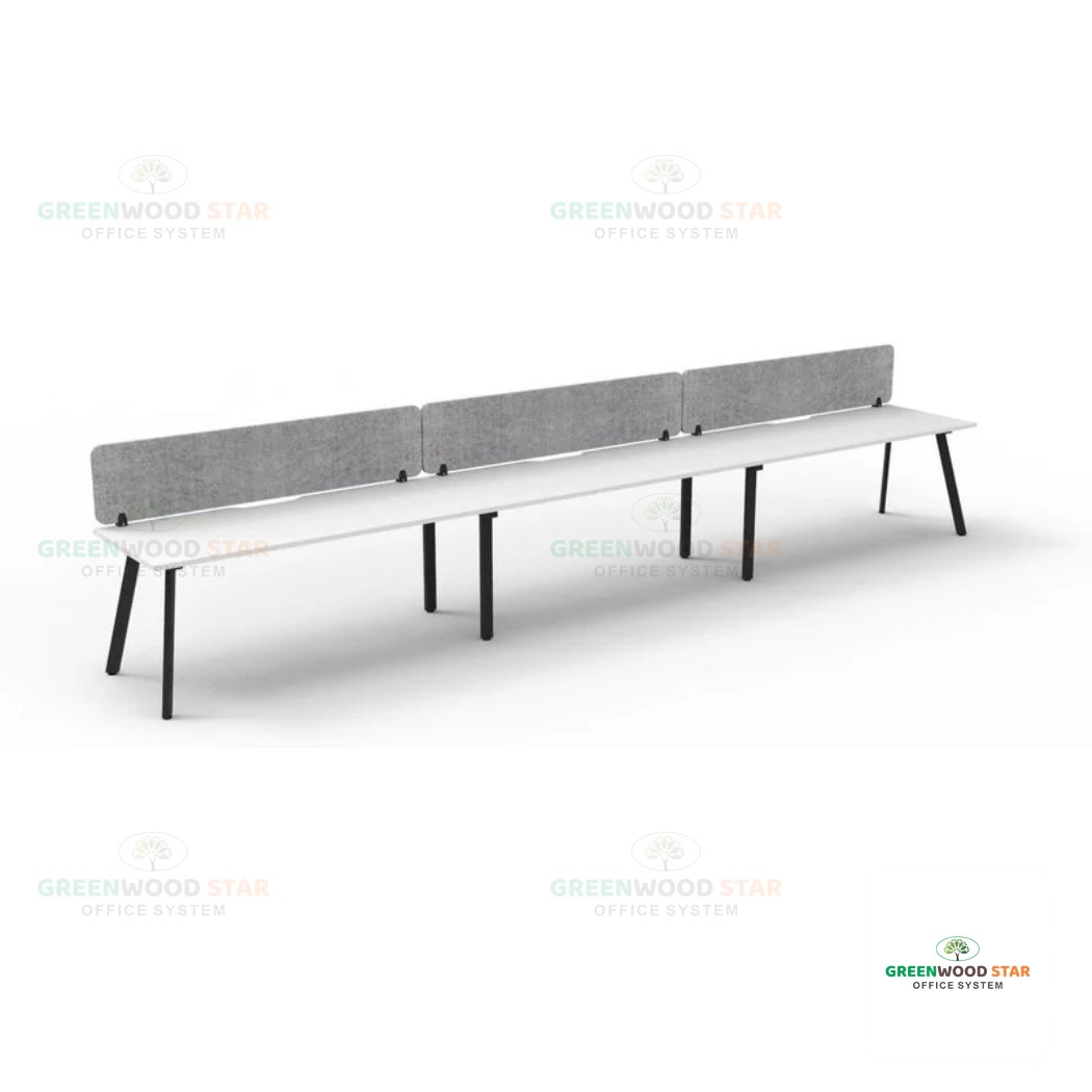 Single Sided 3 Person Workstation
