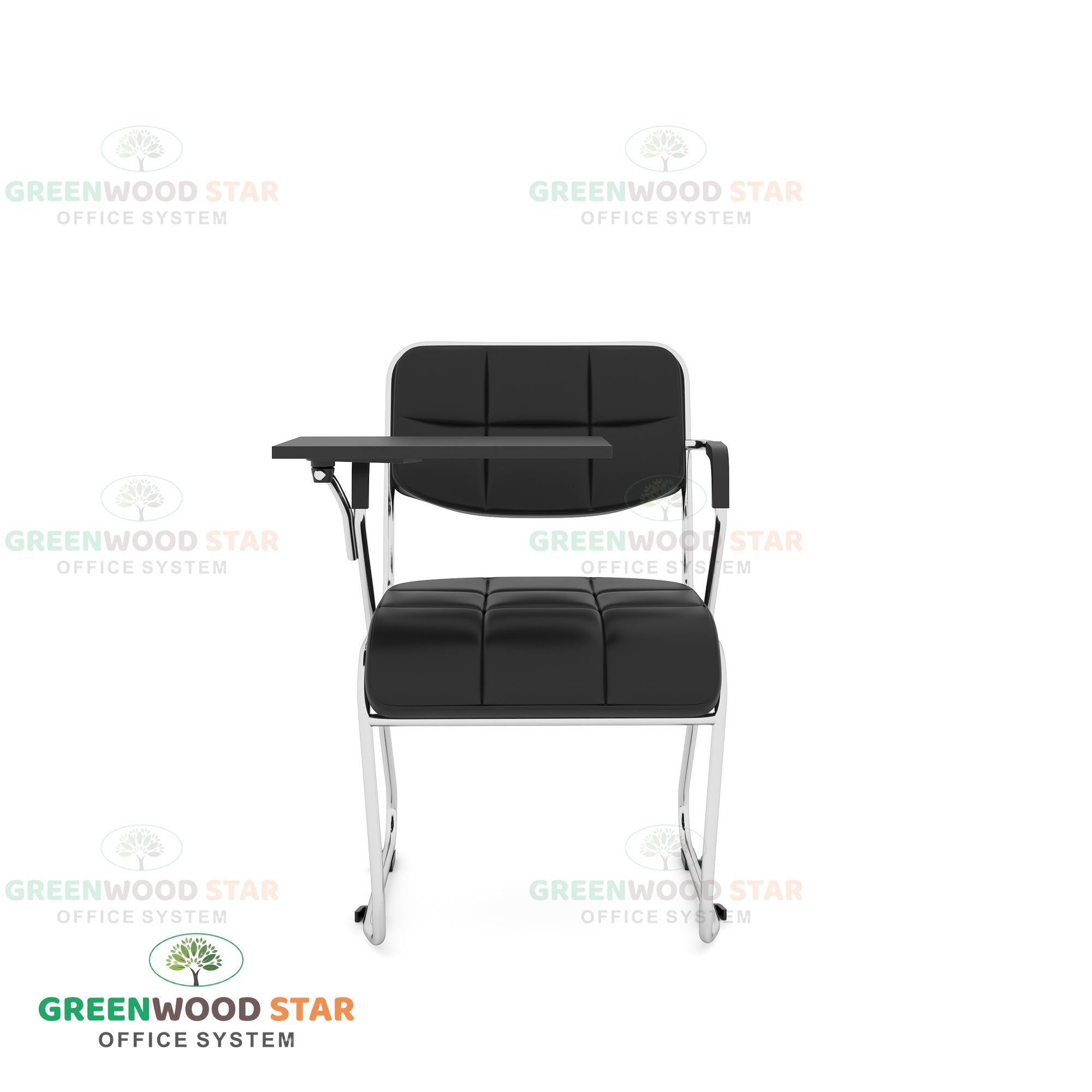 02 Chair Soft Pvc with Tablet and Arm