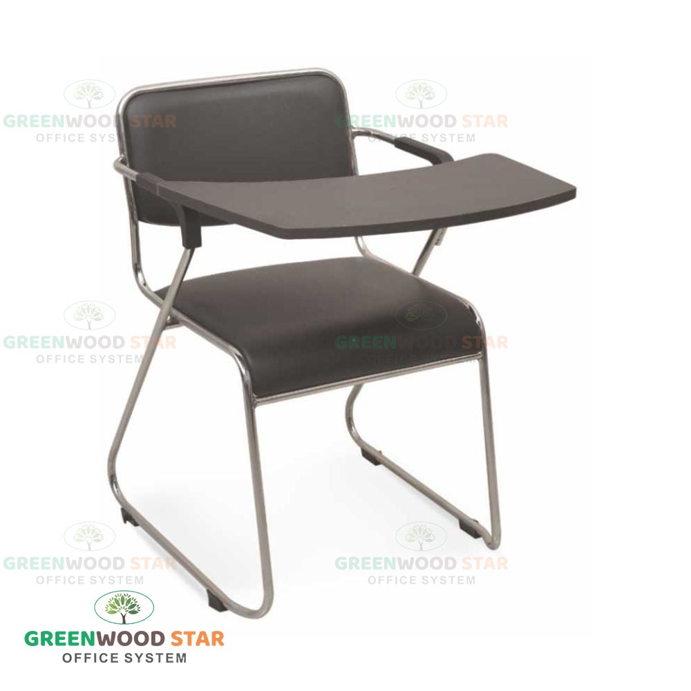 01 Training Chair Soft Pvc with Full Tablet and Arm