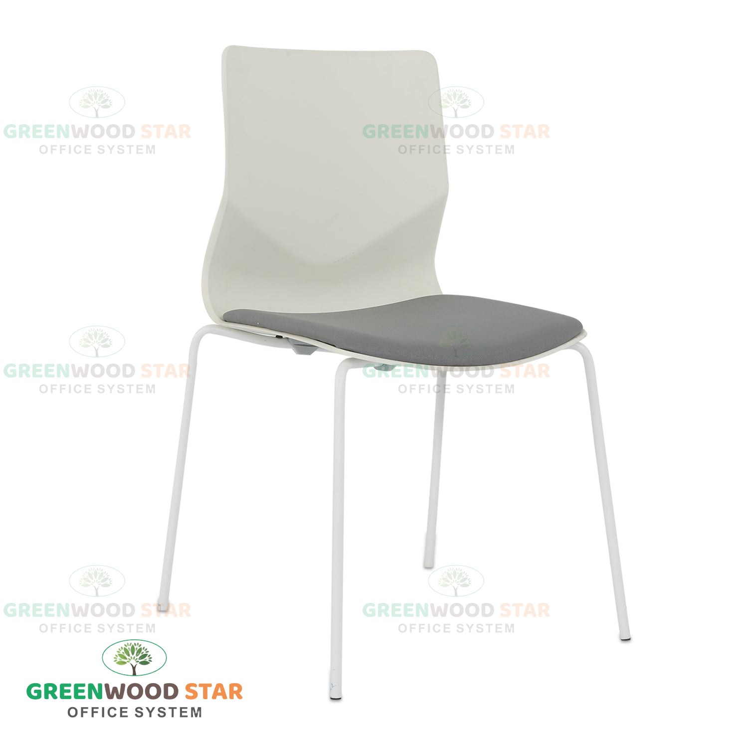 Cafeteria Chair with Seat Cushion