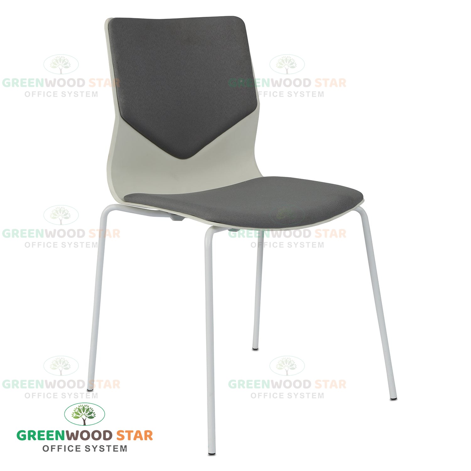 Cafeteria Chair with Seat & Back Cushion