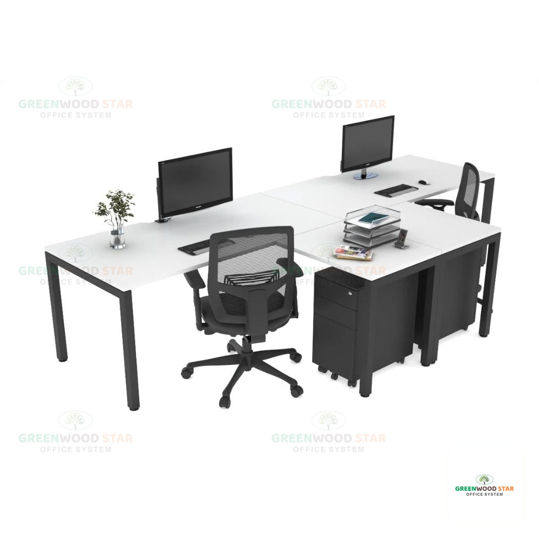 2 x Person Workstation – No Partition